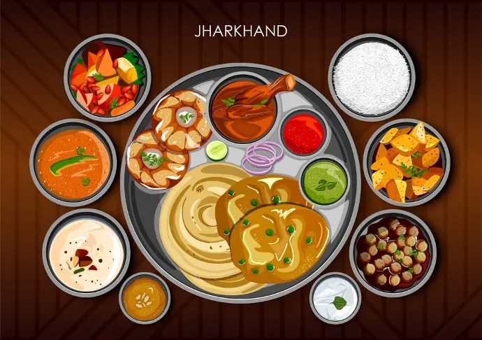 Jharkhand Thali