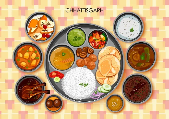 Chhattisgarh Thali