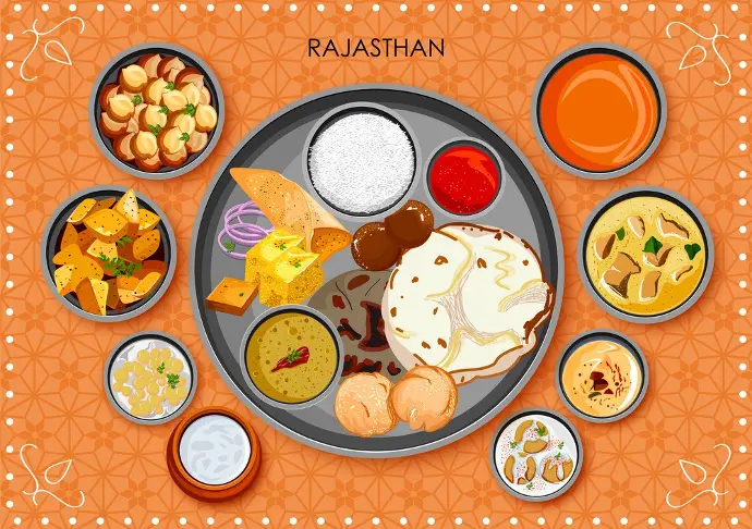 Rajasthani Thali