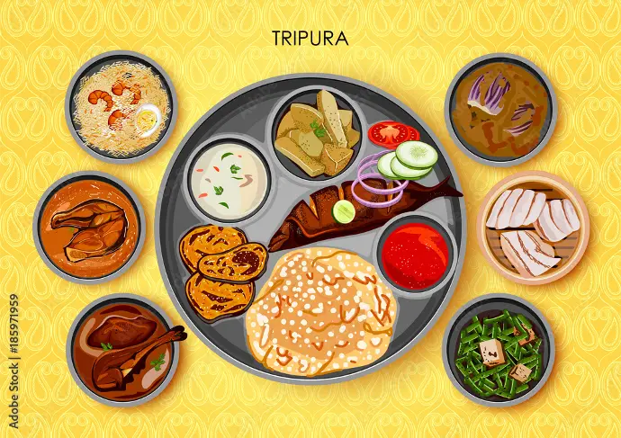 Tripura Thali